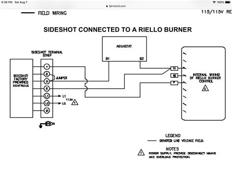 oil burner wiring schematic 